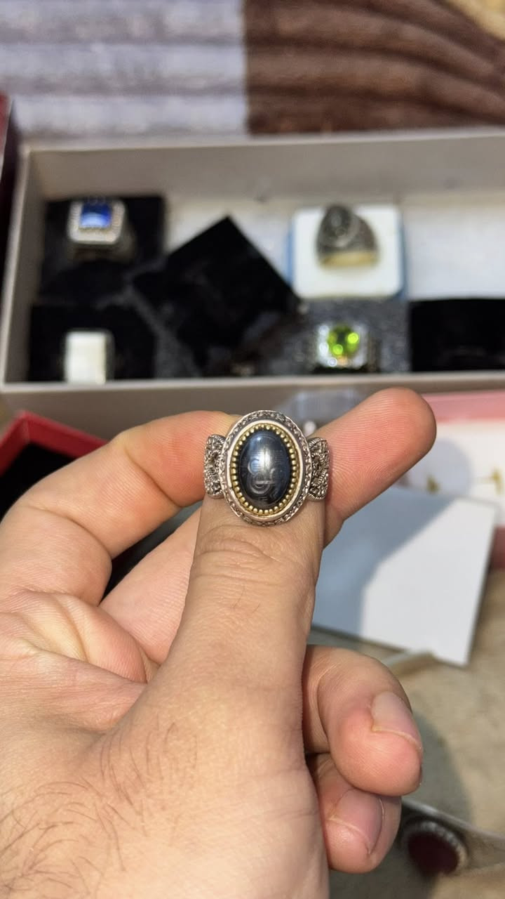 خاتم حجر صيني اصلي منقوش علي طلسم عين علي
هـ ***********
