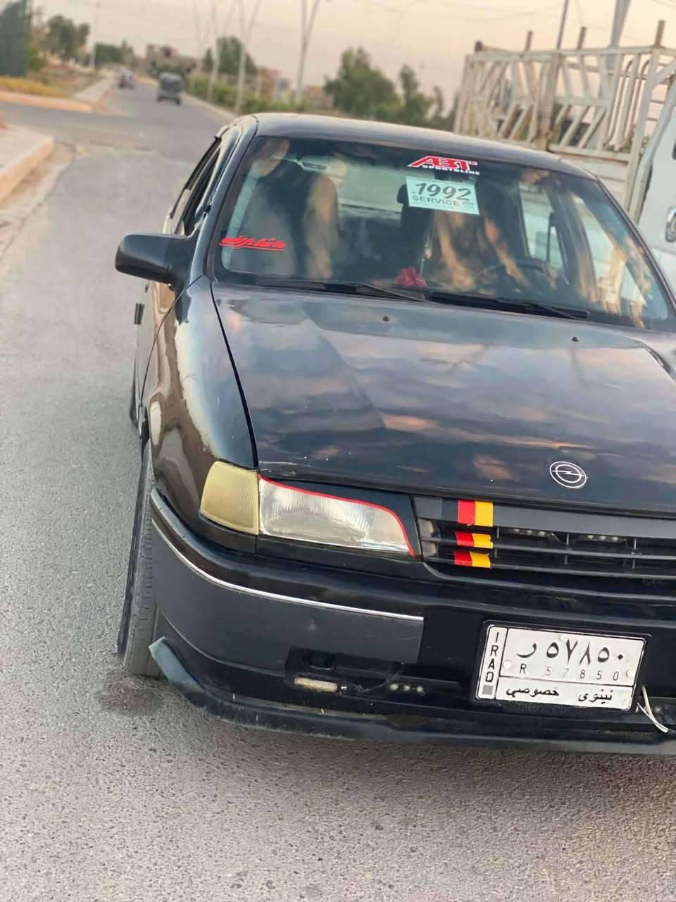 للبيع  موديل92حجم 16 رقم نينوئ بيها كاربون بانزين ***********
