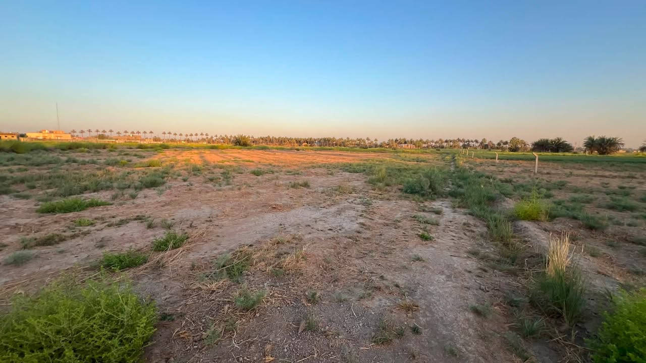 السلام عليكم
قطعة ارض زراعية طابو زراعي 
المساحة دونمين ونص مقسمة الى الاف وتباع كامله ايضاً 
الموقع:
في بدايه سريع النيل في قرية البو عجاج قرب مكتب الهدف والفيض تبعد عن جسر الجزائر ٢ دقيقه او اقل بلسيارة
وتبعد عن خدمي سريع النيل ٢٠٠ متر تقريباً خدمات كامله والسعر مناسب جداً  
للاستفسار اكثر :

***********
