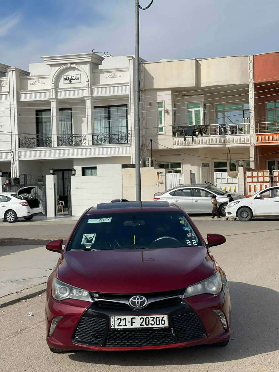 تويتا كاميري موديل 2016. XSE
مواصفات فول فول ( شاشه گه وره  -ته بريد مه ركه زي - سلايت -بصمە-تحدید سرعة)
گير و مه كينه به شه رت سياره كه هه موو شتيكي به شه رت
ڕەقەم و سەنەوی و ژینگەی نوێیە
ئێڕباگ نەتەقیە بەشەرت پێشی کەپسە
8 پارچەی بۆیاغه بێ لێدران
129 میل ڕۆیشتووە
رقم الشاصي: 4T1BF1FK7GU513055
نرخ :128
ژ.م:*********** أربيل, العراق
