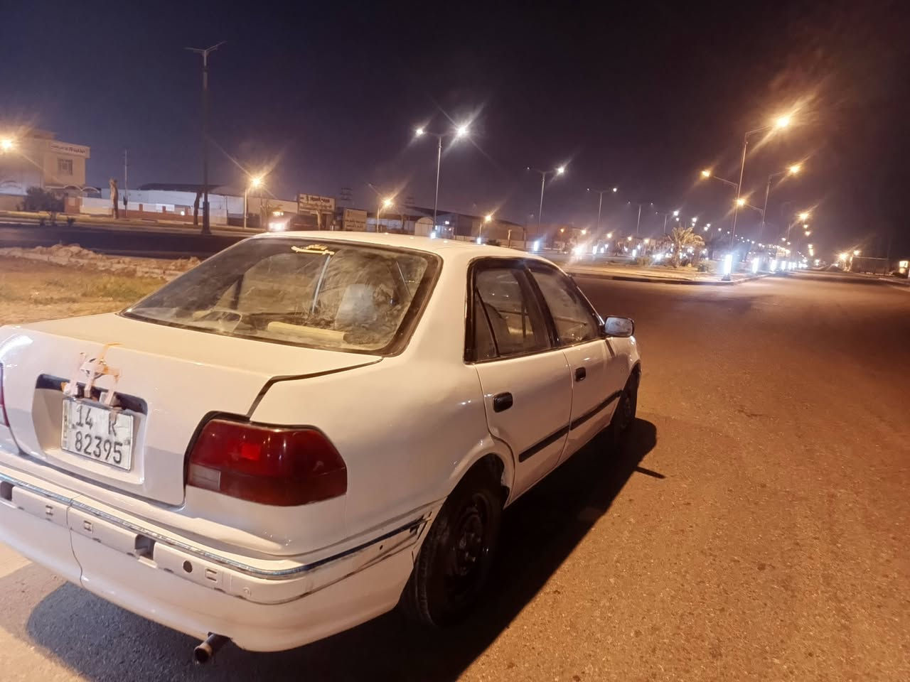 *********** كورلا موديل 95 كفاله من الضربه جاهزه من كل شي حداديه تخم تاير مكينه كير كله تمام كهربائيات كلها شغاله سنوية لل 2028 رقم نكليزي بسمي سعر 42وبيه مجال للاستفسار ***********
