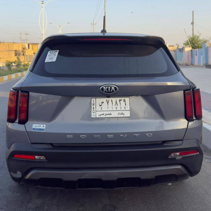 سورنتو موديل 2021  
ماشية ٦٠ اربعه سلندر ٢٥٠٠ سبعة  راكب 
حساسات قيادة ذاتية  تحديد مسار توقف ذاتي  تقرير وبيه طخة بداية جاملغ ودعاميه بيع او مراوس حسب القناعة 
محرك كير واير بشرط مامفتوح 
سيارة حيل نظيفة كلشي عل بلاد جديد 
سنوية هزة كلشي جديد مدفوع لـ
باسمي السنوية بشرط تحويل وغرامـة
سيارة مابيـها دينار مصرف كامل من كل نواحي
رقم صاحب سيارة ***********

