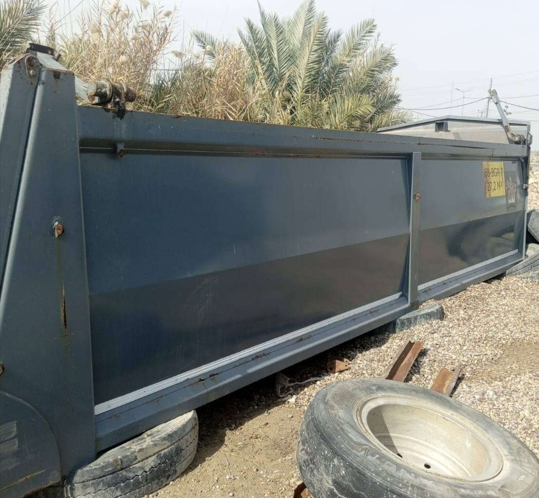 السلام عليكم بدي جديد فقط صندوك جك الأماني نزلته من سيارة وحش مديل 2023خمس محاور طول البدي 7ونص للاستفسار الاتصال على الرقم (***********)
