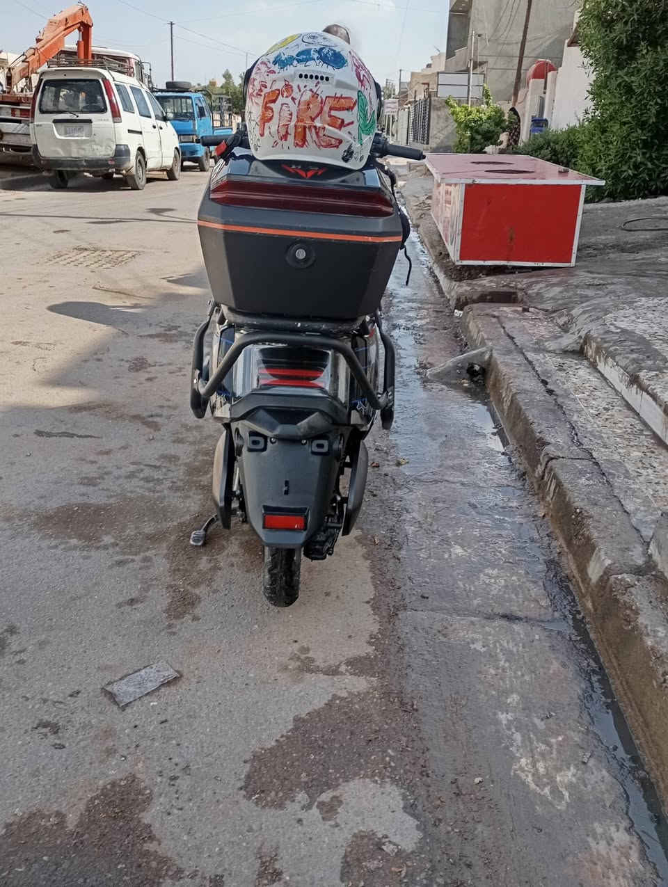 سلام عليكم دراجه للبيع جديده موديل 25 بعدها لك مكاني بغداد السعر 600 وبيها مجال محتاج الرقم ***********
