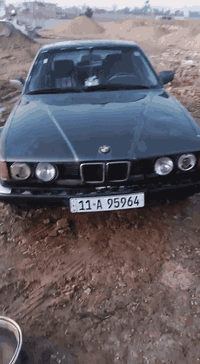 بي ام 735 بسمي رقم بغداد سنويه 2031 السعر 30 وبي مجال حك الجيه رقم صاح...