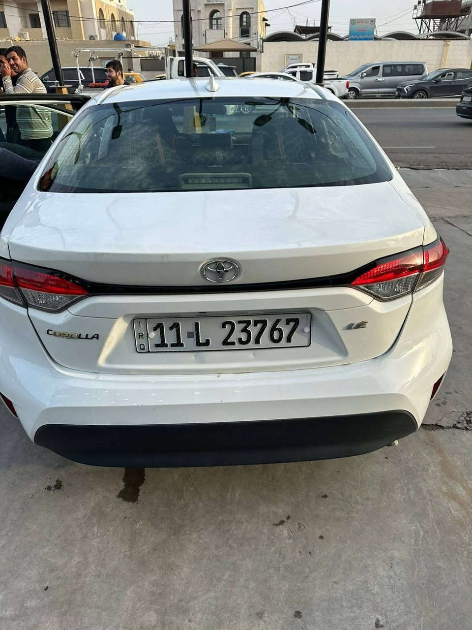 السلام عليكم
كورلا 2024 بانزين  
وارد امريكي   
ماشي ٤٧ وضع الشركة 
شاشه 
تحكم ستيرن 
رادار
لايت زنون 
لد امامي
تحديد مسار 
قياده ذاتيه 
مكان السياره شارع فلسطين رقم بغداد 
حادث خفيف بدون ارباك 
السعر ١٤٥

موبايل***********
