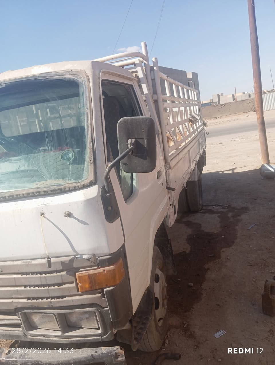 داينا موديل 93 رقم بغداد محرك بلادي 14 
مكينه مكفوله لاتنقيص 
بغداد جسر ديالى جديد 
***********
سعر 55 وبيها مجال
