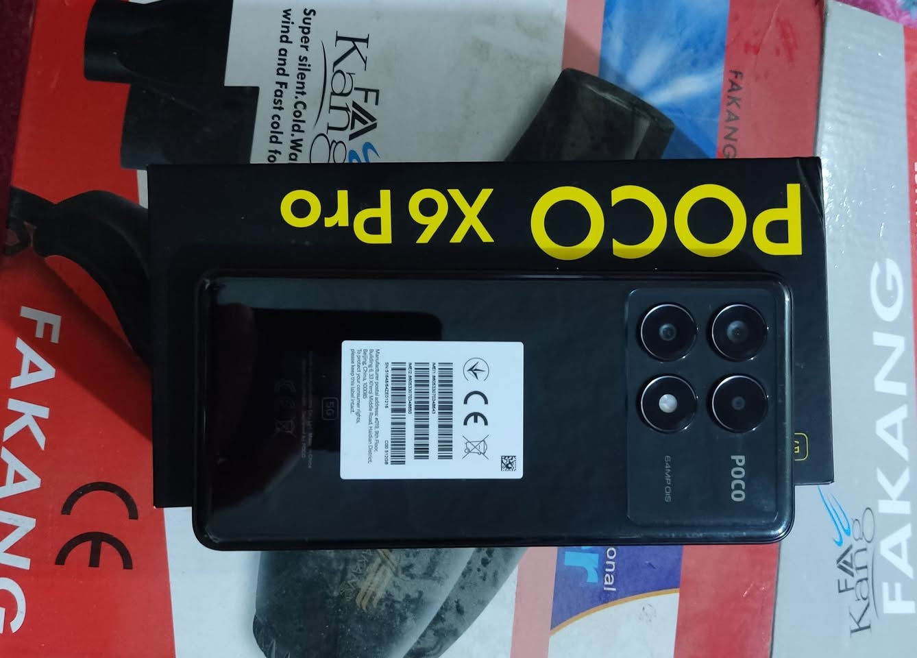 السلام عليكم 
تليفون بوكو X 6 البيع مستخدم صارله شهر 
***********
