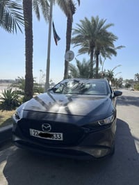 Mazda 3🇯🇵 موديل2022 2.5بدون تيربو  AWD فتحة مقاعد جلد+تدفئة+كهربائي صب...