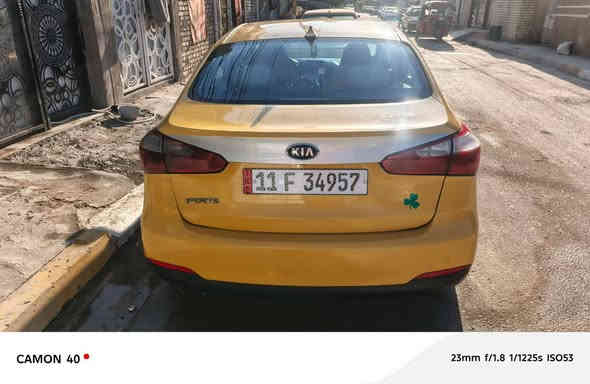 السلام عليكم، كيا فورتي موديل 15 ليبل واحد السيارة كلين 
ولا قطعة مبدلة بيهه المكينة مچفتة جديد محرك دوش 
باسمي تحويل ثاني يوم مصفرة هيئة وغرمات مكاني البلديات الضباط السعر 110 وبيهه مجال حك الجية 
رقمي***********
