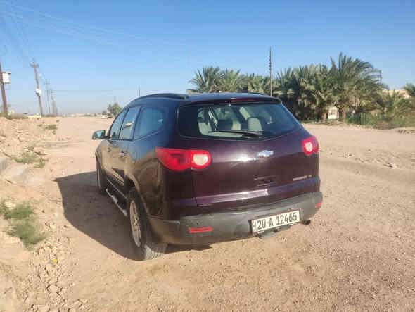 شوفرليت ترافرس ١٠
كلها ع البلاد وجاهزه بدون اي نقص فقط نمره الكير الاخيره ماتجي ومافحصت العطل
ومواصفاتها كلكم تعرفوها 
  سنويه جديده وهزه جديده
السعر ٧٠ ناصريه ***********
