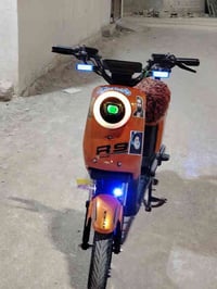 دراجة كهربائية • خمس بطاريات • البصرة كرمة علي