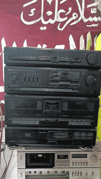 مسجل سستم (شارب) ياباني دبل كاسيت تسجيل سريع وبطيء وسيدي كله شغال بس الراديو الخيط مالته واكع بدون محوله السعر 60 مع التوصيل للاستفسار على الرقم ***********
