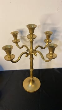 شمعدانات نحاس • مجموعة • تحف منزلية