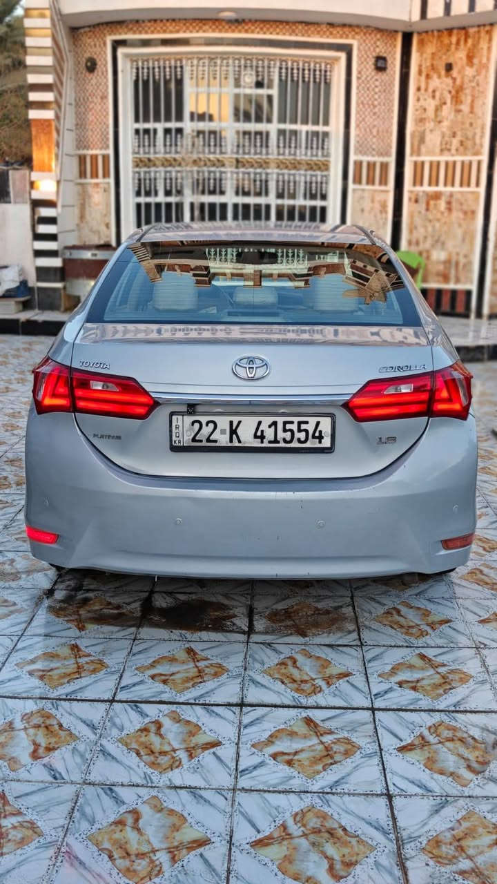 كورلا 2018خليجي  جاملغ او بنيد صبغ اثر طخه بسيطه   بدون اي ضرر داخلي  محرك1800 رقم اربيل دولي تحويل  مضمون المواصفات لد امامي خلفي تحكم ستيرن كامره شاشه حساس اشاير بالمري جلد ويل كروم 
السعر128هاتف***********
