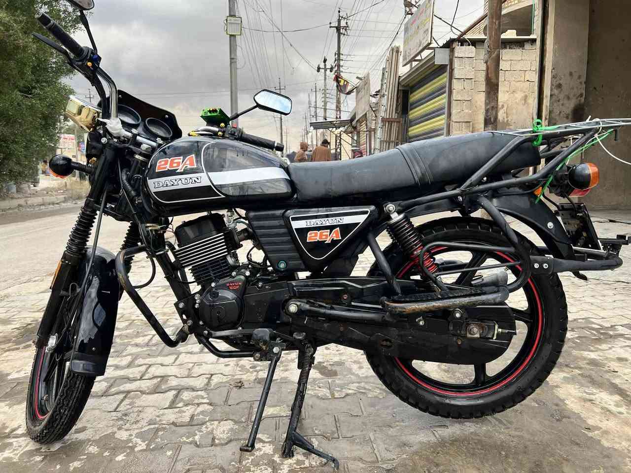 سلام عليكم
دراجه دايون
 موديل 2024 سكنر
كفاله عامه برغي ماعوزها 
الاستفسار ***********
