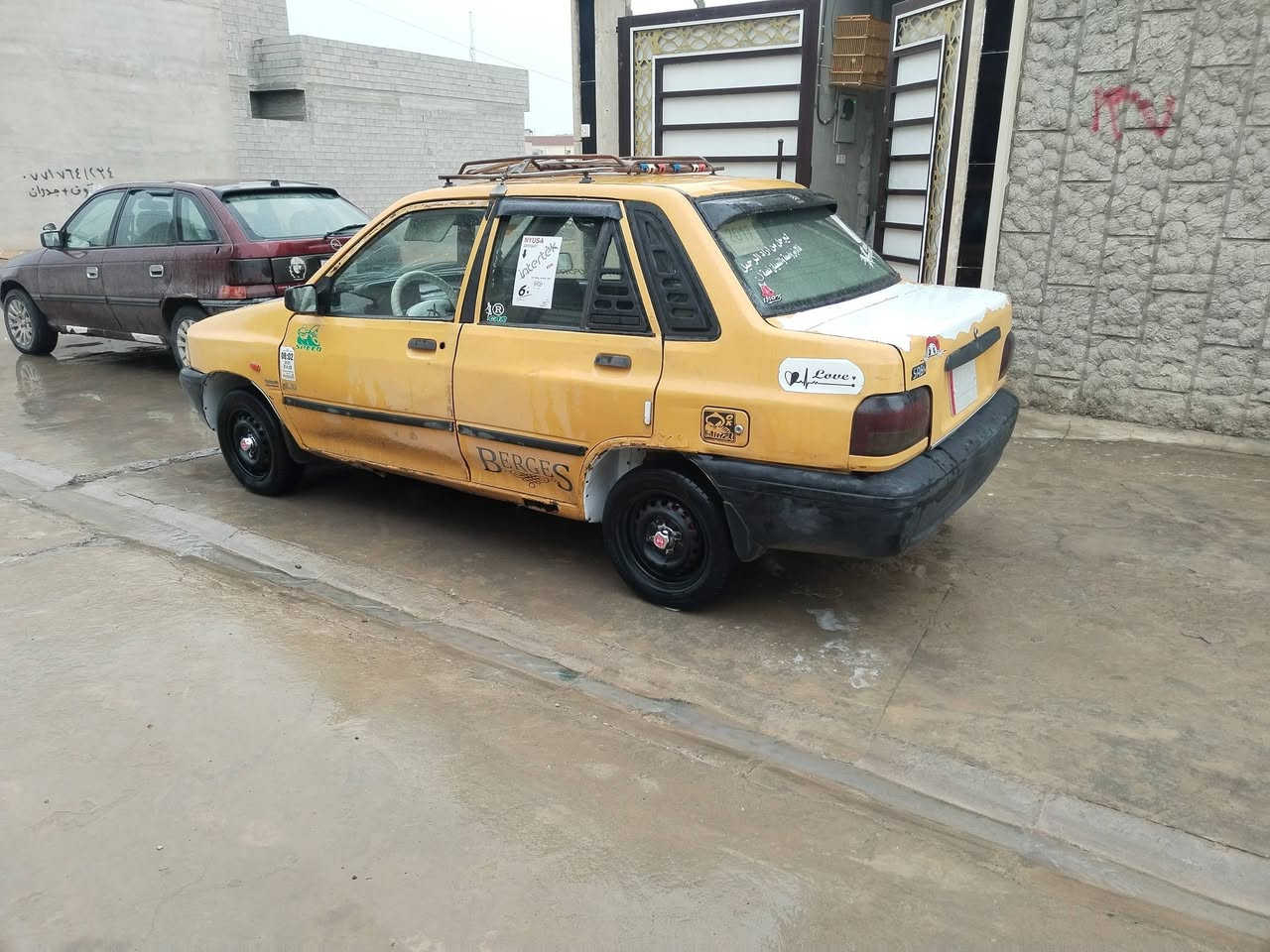 السلام عليكم سايبا للبيع او مراوس  موديل 2010 كابون بنزين بيها شرط الوكاله والتحويل المكان الموصل
للاستفسار
***********
