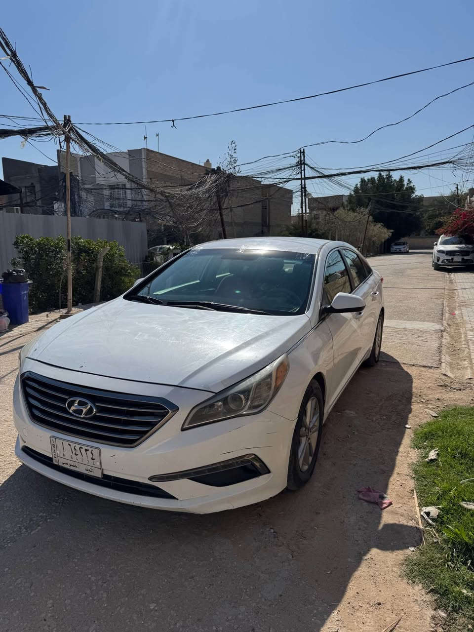 سلام عليكم سوناتا 2016 وارد كندي  محرك GDI 2400 سيارة جاهزه من كلشي رقم نجف حادثها جاملغ امامي فقط بيها تشليع صبغ بالقماره  و باب السايق صبغ بدون دواخل مكاني النجف للتواصل *********** ( السعر 105 النجف, العراق
