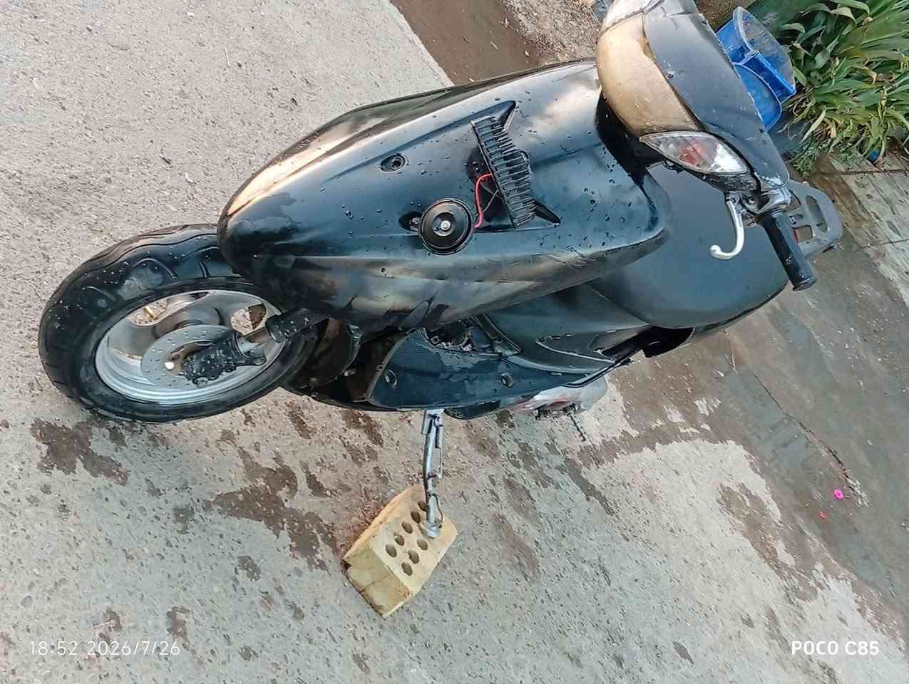 السلام عليكم دراجه عصفوريه 60 سعرها 225 بيها مجال للطيبين مكينه مكفوله كلشي شغال نضافه خير من الله شغاله نكره تايرات جدد هورن لايت زنون جدد دوشمه جديده مكاني بغداد الشعب رقمي ***********
