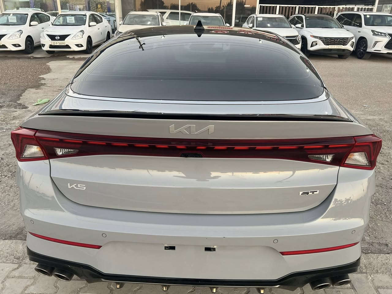 K5GT  

الموديل 24 

المحرك 2500توربو 

الكير DCT 8نمر 

اللون سمنتي 

دخول جديد  باسمي بامريكا ماشيه 27حاليا 28

بدون رقم تترقم جميع المحافظات 

المواصفات فول للاخير 

خمس منافذ شحن 

فجوج جيتي 

سماعات شركة بوس

شاشة تدعم كار بلي

كراسي كهرباء السائق والراكب 

مريً ترحيب 

السياره كله مختمة بالجيتي 

كشنات خزن 

تبريد قطعتين مناخي 

بانوراما 

توقف ذاتي 

خمس كامرات 360درجة 

جام يصعد وينزل اوتماتيك 

تشغيل عن بعد 

رادرات 

حساسات 

 كشنات تدفئة تبريد 

سايد بريك كهربائي 

كشنات كله جلد 

اشاير بالمري 

دبل جام

 الحادث باب وجاملغ وبارد بالبنيد اثر شخوط بدون اي دواخل 

للاستفسار ***********

غير متواجد على الفيس
