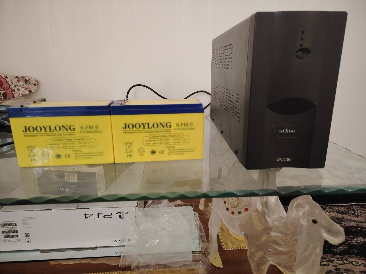 سلام عليكم عندي هاذا اليو بي إس اشتريت اله بطاريات جدد ب ٣٠ الف وماعرف شنو بي العطل مثل ما موضح بل فيديو اريد ابيعهن سعرهن هنه وال يو بي إس ٤٠ الف
 مكاني بابل...


**إذا كنت صاحب هذا الإعلان وتريد حذفه لأي سبب، رجاءا أرسل رسالة إلى الدعم الفني**