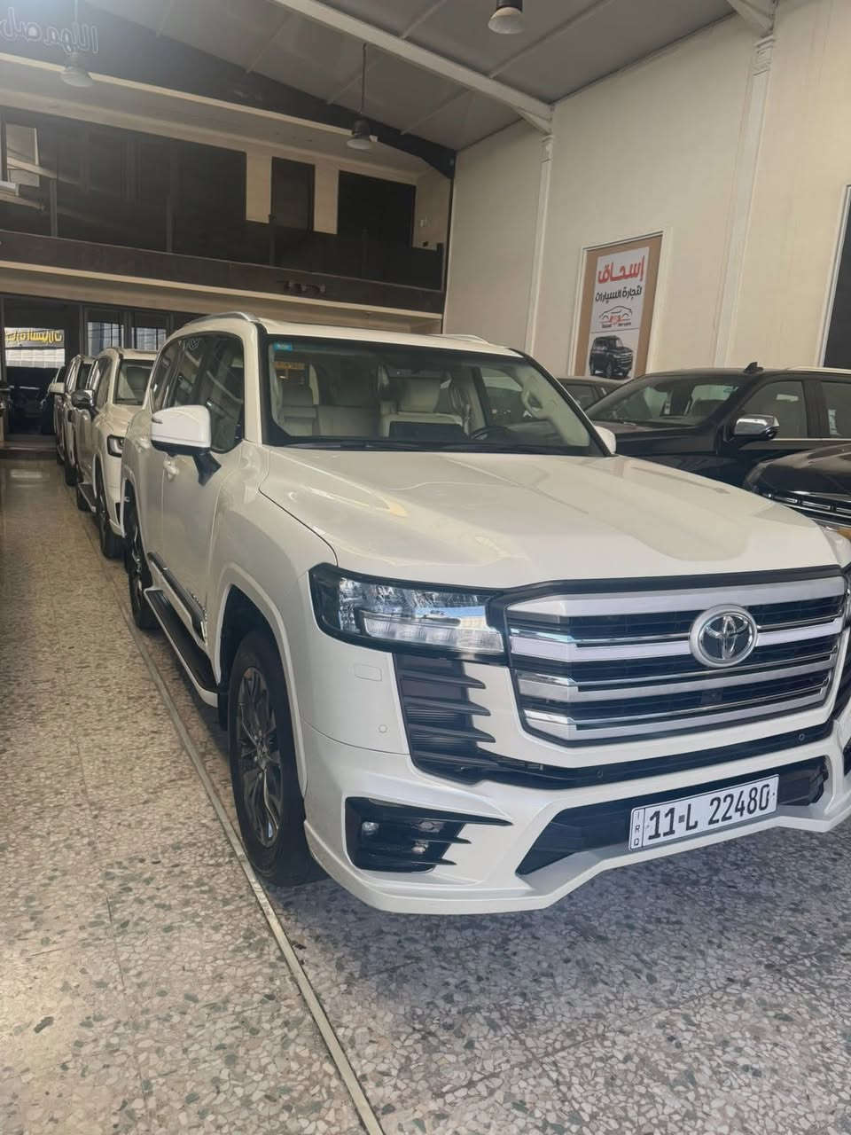 للبيع | Toyota Land Cruiser Twin-Turbo  2024 🔥
✔️  GXR مكمله لمتتد
✔️ موديل 2024
✔️ ممشى 21 ألف
✔️ السيارة مكفولة
✔️ مغلفة PPF بالكامل
✔️ رقم بغداد
✔️ استخدام نظيف جداً
💰 السعر المطلوب: 69000
📞 للاستفسار: ***********
