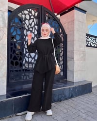 طقم أسود • موديل ٢٠٢٦ • مقاسات ٣٨-٤٨