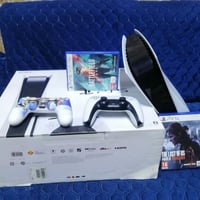 بلي 5 ريجن 2 الياباني قرصين ذا لاست وبتلفيلد وحساب يحتوي على لعبتين fc...