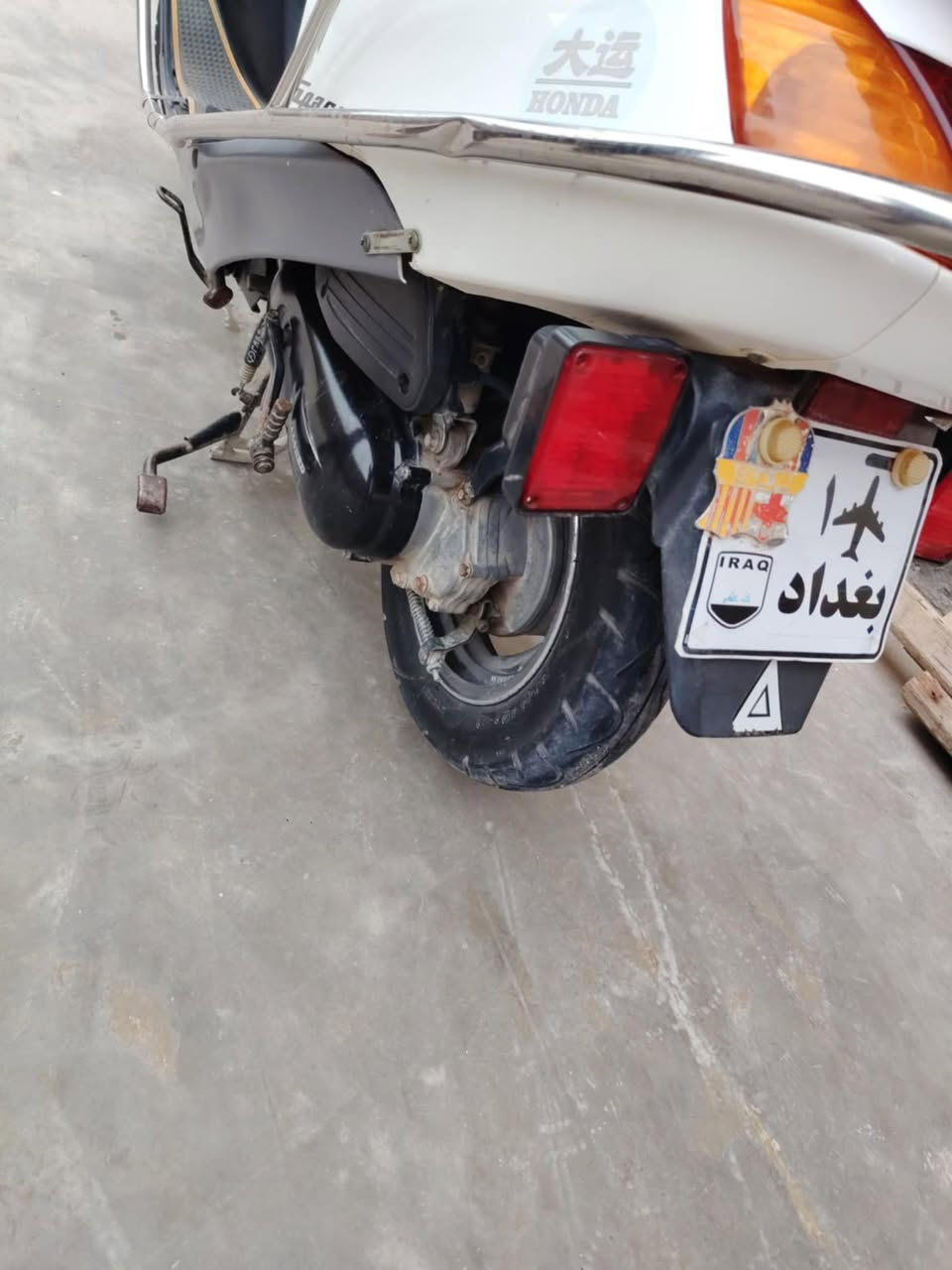 سبيسي ماليزي اخت الربه  سلف وهندر. جنطه تقفل كهربايات كله شغال  دراجه حلوه وناعمه شلعه ومعدل مكاني كوت الفلاحيه السعر 450 وبيه مجال قليل شراي يتصل لايعلق رحمه الولديكم لاتكسر بحلال الناس الاستفسار رقم ***********  دراجه جديده
