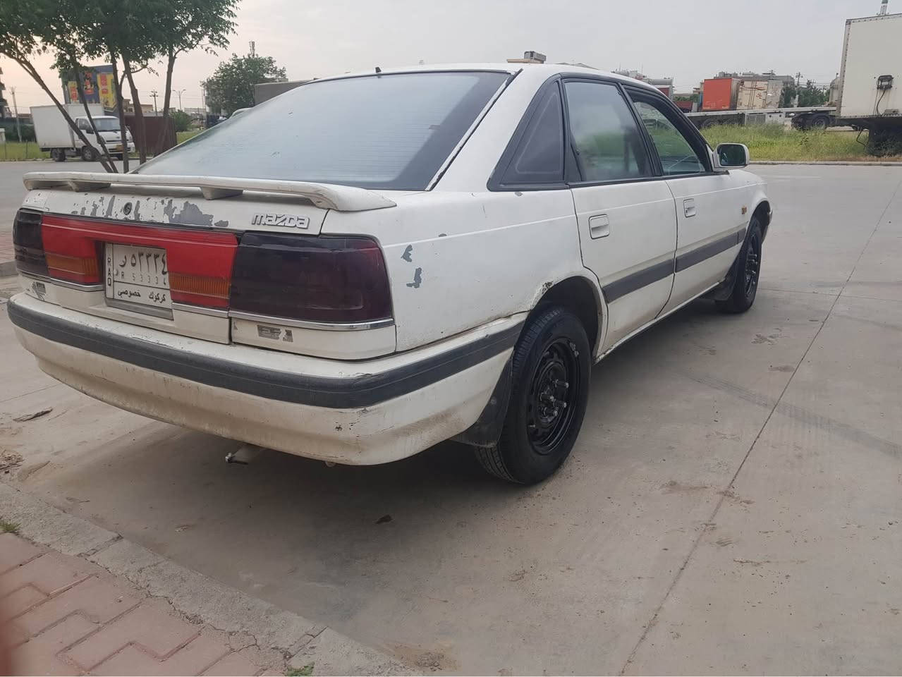مازدا مرديل ١٩٩١ مه كينه ١٢ به غ گيرو مه كينه به شه ر بيعه يب مالي فه قير سه ياره كه جائيزو جوانه به س به ر گه درگاي سايه ق ناشرينه سه نه وي عه سلي كه ركوكه 
ژ *********** شوين سليماني ٢٥$ مه عامه له كي برايانه السليمانية, العراق
