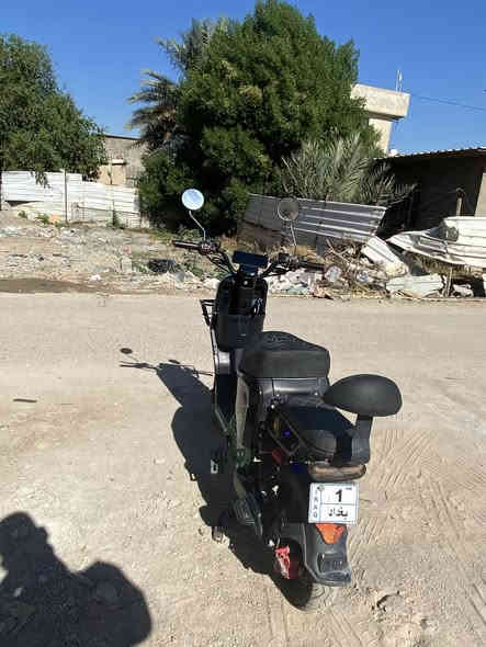 سلام عليكم دراجه شحن للبيع الدراجه حلوه وبطاريات جدد.                                 بلوتوث 
لايت زنون 
اشاير 
تشغيل عن بعد 
  عنوان بغداد الدوره البعيثه 
*********** اتصال فقط 
*********** واتساب 
السعر 550
  وبيها مجال
