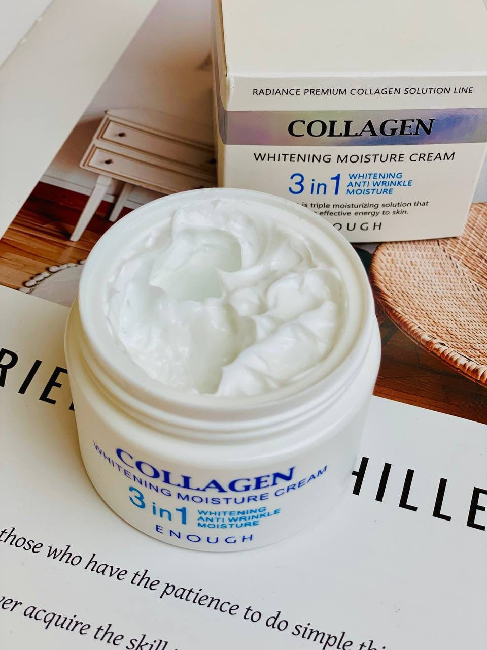 وداعاً للمكياج الثقيل" 💄❌
خلي بشرتچ هي اللي تحچي عنچ.. مو طبقات المكياج! ✨
تعبتي من إخفاء العيوب والبهتان؟ كريم الكولاجين من Enough ينطيچ "تفتيح ملحوظ" ونضارة تخليچ تستغنين عن الفاونديشن بالطلعات اليومية. بشرة صافية، رطبة، وتلمع من النظافة! 🕊️ أصلي 100% ومنشأ كوري.
• السر في التألق: ترطيب عميق يخلي الضوء ينعكس على وجهچ (Glass Skin).
• النتيجة: توحيد لون البشرة وتقليل مظهر البهتان والتعب.
💰 السعر: تواصل خاص للحجز | 🚚 توصيل باب البيت لكل العراق.
#نضارة_فورية #بشرة_زجاجية #جمال_طبيعي #بنات_العراق #تجميل_بغداد


**إذا كنت صاحب هذا الإعلان وتريد حذفه لأي سبب، رجاءا أرسل رسالة إلى الدعم الفني**