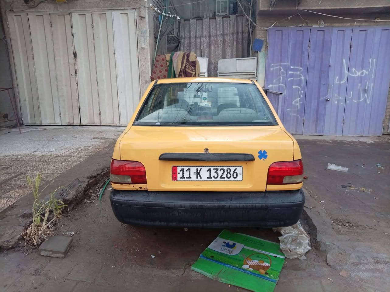 السلام عيكم سايبه للبيع مديل 14كهرابئيات كلها شغاله تدفئه تبريد  سياره خير من الله رقم انكليزي تحويل مباشر سعرها 32 وبيها مجال***********
