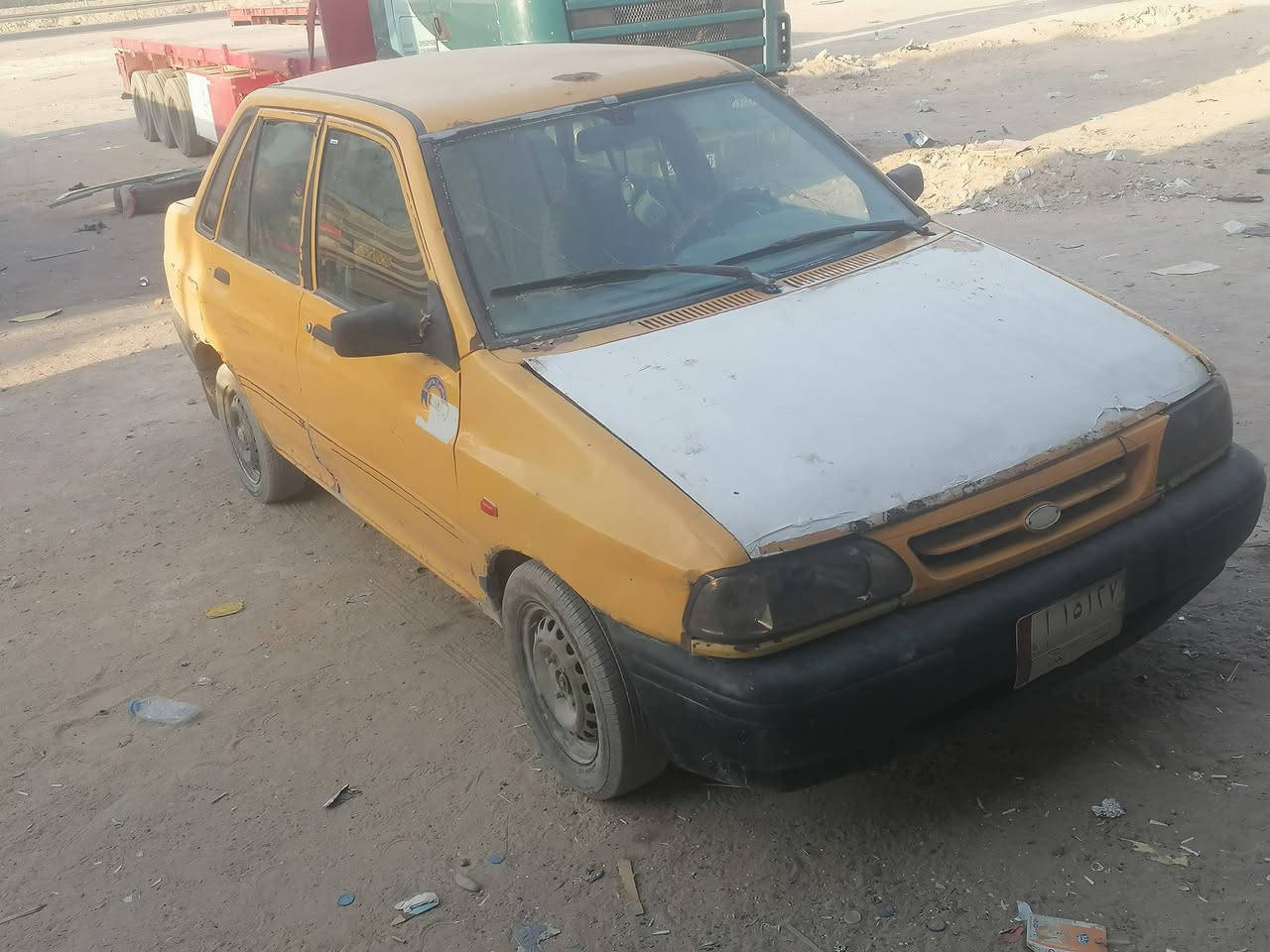 سايبا ١١ ما ندل راعيه ابيع كوم حديد سنويه عضم محرك بيه صوت شواصي مكسره يعني تعبانه بس تشتغل وتمشي شارع سفوان ام قصر مقابل شركه شيري سعر ٦ورقات قفل  ***********
