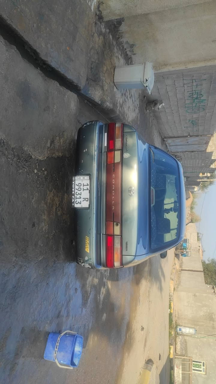 كورولا موديل 93اللون زيتوني دوشمه بقلاوه كير محرك خير من الله كهربائيات كامله رقم جديد سنويه 2030 باسمي ويل اسود جديد تخم تاير جديد حداديه كلشي كامل السعرالاتصال على الرقم ***********مكان السياره واسط قضاء الأحرار
