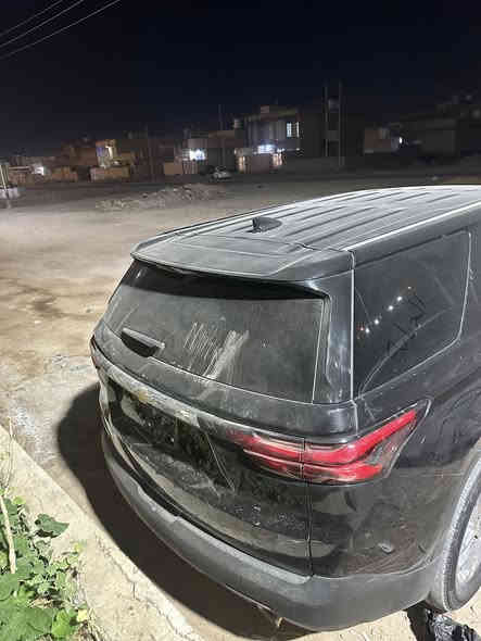 سلام عليكم للبيع شوفرليت ترفس مديل 2023لون اسود حادث جاملغ و بنيد رقم ميسان باسمي نص فول سياره جاهزه من كل النواحي حداديه تايرات سياره مرتبه وحلوه ونضيفه مكان سياره ميسان سعر 250 رقم الهاتف ‭ ‭٠٧٧١ ٢٥٦ ١٠٥٥‬
