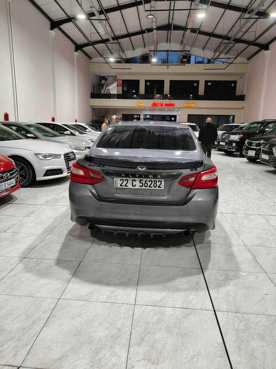 السلام عليكم ورحمه الله وبركاته
للبيع نيسان التيما موديل 2017 وارد امريكي ضررها اربع قطع بدون دواخل سنوية جديدة محرك وگير شرط السعر 115 ورقة وبيها مجال بسيط وعليها غرامه 6 اوراق تنزل من سعرها 
الخاص مقفول الشراي يتصل على هذا الرقم ***********
