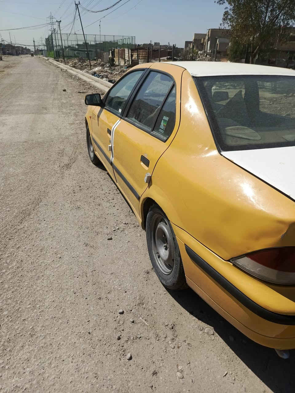 سلام عليكم سمند للبيع موديل 2012 سياره حلوة ونظيفه كير مكينه مكفول تحويل مباشر ترايك وين ما يعجبك السعر 30 مطلوبة 500الف ينزل من سعرها مكان بغداد مدينة الصدر ***********
