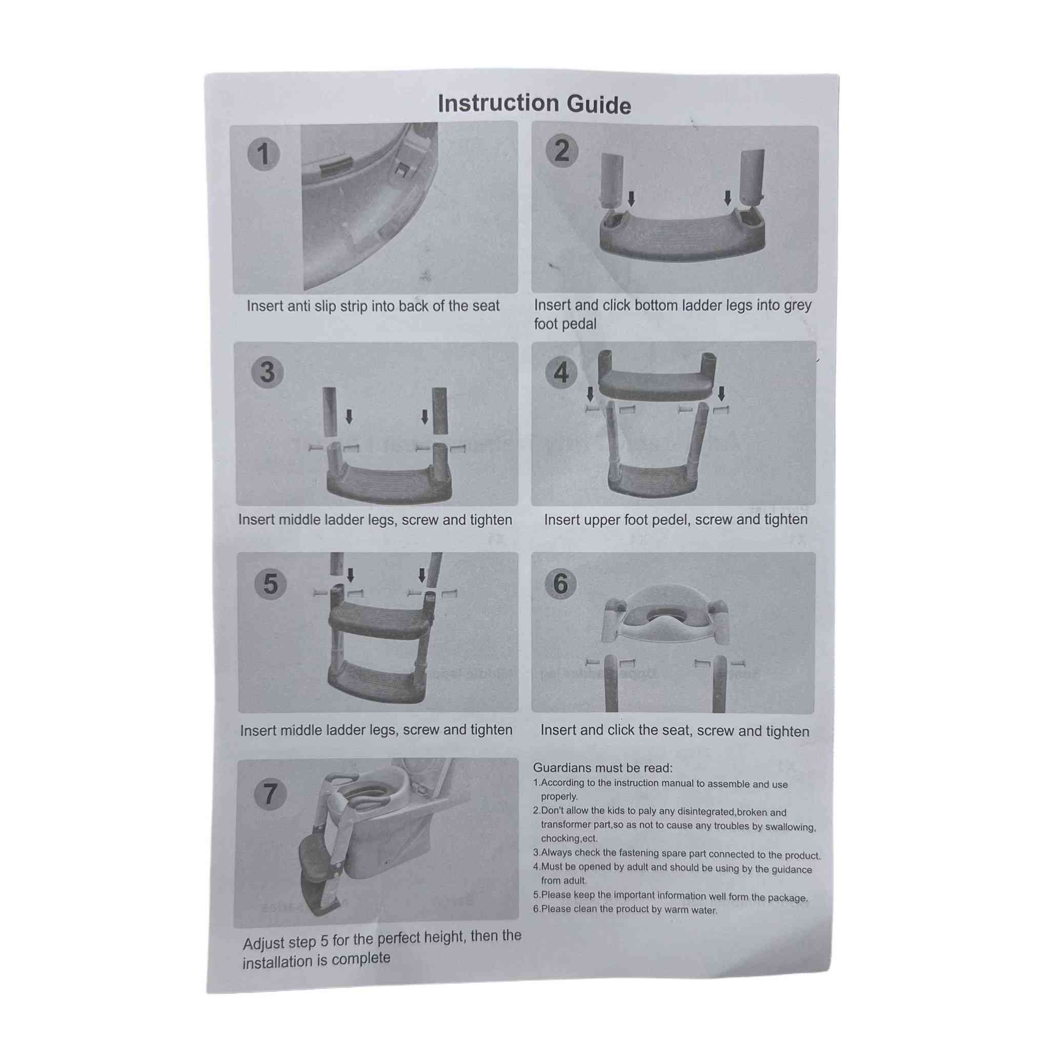 🪜✨ خلي تدريب طفلك على المرحاض أسهل وأأمن!

مقعد تدريب أطفال مع سلّم قابل للتعديل يساعد الطفل يصعد وينزل بثقة 👶💙
تصميم عملي وثابت مع دواسة قدم وشريط مانع للانزلاق لأمان أكثر 🙌
تركيب سهل ولون رمادي أنيق يناسب كل حمام ✨

خطوة صغيرة… واستقلالية أكبر لطفلك أربيل, العراق


**إذا كنت صاحب هذا الإعلان وتريد حذفه لأي سبب، رجاءا أرسل رسالة إلى الدعم الفني**