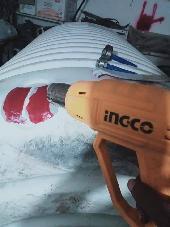 تصليح خزانات بلاستيك متنقل***********
