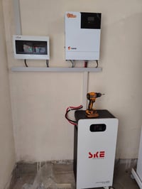 منظومة شمسية • ترينا ٦٢٠ واط×٥ • الرياض قرية الشاهرية