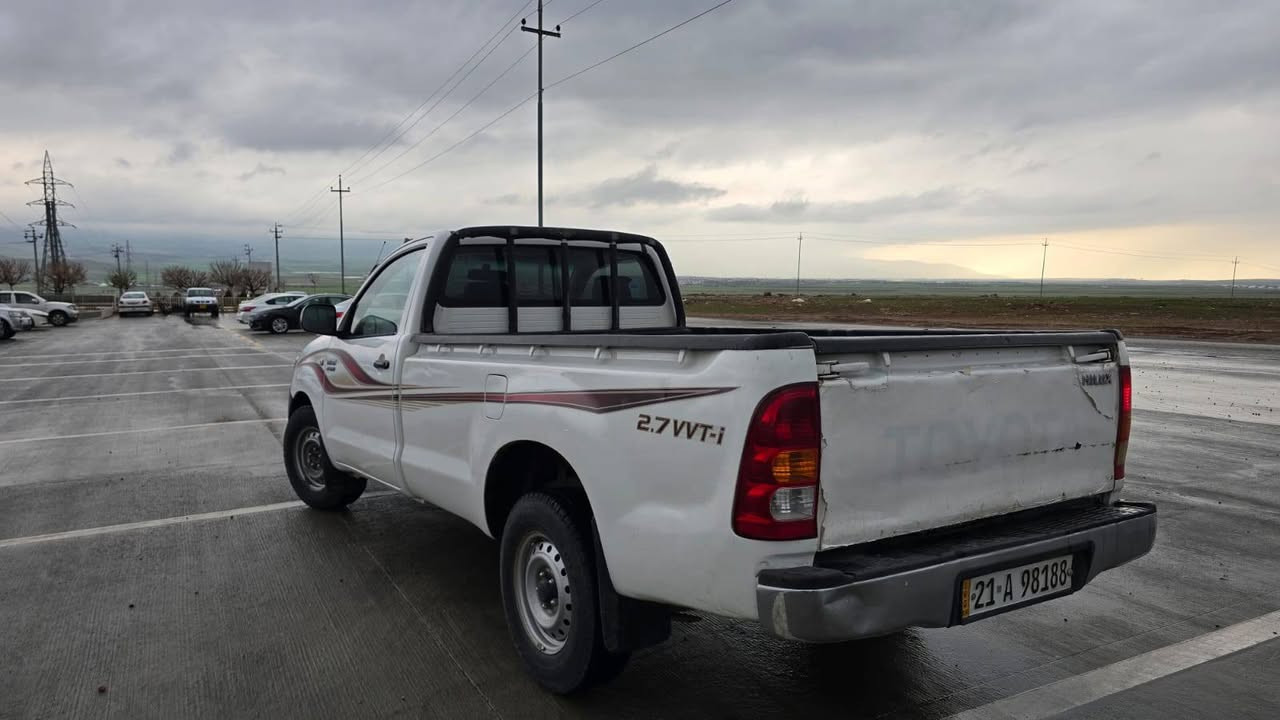 تۆیۆتا هایلوکس 2008 
سیستەمی غازی دەرەجە یەکی لەسەرە 
سەنەوی تا ٢٠٣٠ تازەیە 
بێکێشەیە و بێ مەسرەفە 

سعر لە کۆمێنت داوابکە ڕاستەخۆ بۆت دیت 📩 

گیرومەکینە بەشەرت زۆربەجوانی پاکی ماوە هیچ خەلەلیکی تیدا نییە 
شوێن پیرەمەگروون

ژمارەی خاوەنی 
***********
واتسئەپ و ڤایبەر
