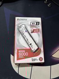 كينغستون M.2 • ١١٩ كيكا • سرعة ٦٠٠٠