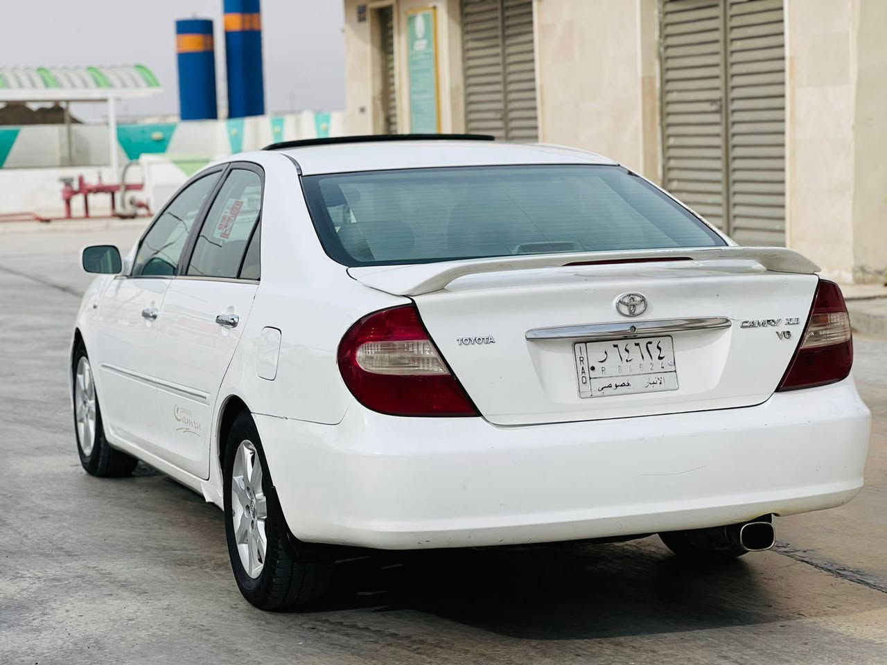 السلام عليكم.   للبيع كامري.   موديل 2002

رقم أنبار.   مشروع وطني.    تحويل بشرط 

أمريكي.    محرك V6.    كير.   محرك

صدر.    كفاله.   بشرط !!

صبغ.  ربع البنيد.     وهلال جاملغ خلفي 

فقط.    الباقي كفاله عامه.   مكفوله من الضربه

شرط.  الك الفحص.    

السياره فول مواصفات. 1/1.  بيانو. VIP

فول    للاخير 

السعر. 100.  $. وبيه مجال 

رقم هاتف.  ***********

مكاني.  الفلوجه.     الكرمه.
