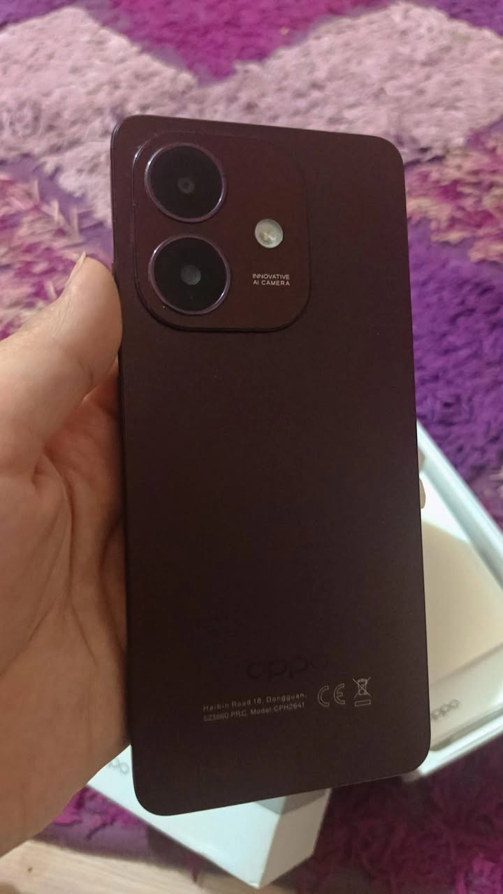 جهاز اوبو A3x  مميزاته قوه ومتانه يتحمل السقوط شحنه ٤٥واط شاشته 120Hz ذاكرته128


**إذا كنت صاحب هذا الإعلان وتريد حذفه لأي سبب، رجاءا أرسل رسالة إلى الدعم الفني**