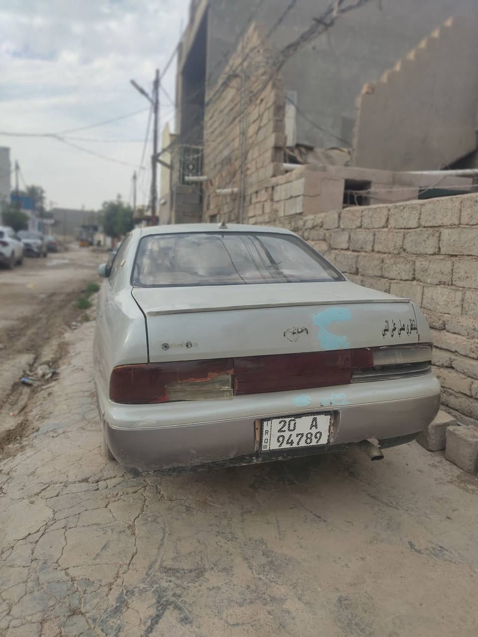 السلام عليكم
كراون بطة موديل 1992 بأسمي سنوية جديدة لغاية 2030 رقم انكليزي سيارة كاملة بس بيها صفنه بالكير مانعرف شنو المشكلة انت وحظك المشتري السعر 50 ورقة المكان الخالص 
***********
