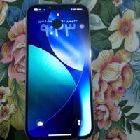 الايفون ١٣ برو ماكس ذاكره ١٢٨ بيه ضربه شاشه للبيع او مراوس  متواجد وات...