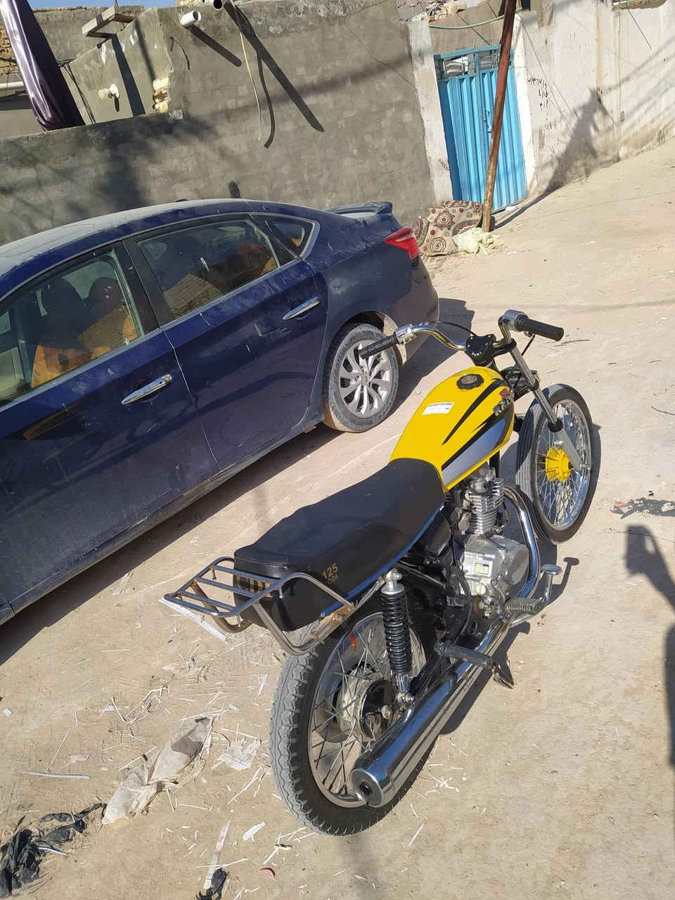 السلام عليكم دراجه للبيع موديل 18تعمير 25مكينه شلامجه مفتوحه مره وحده السعر 650 رقمي
***********
