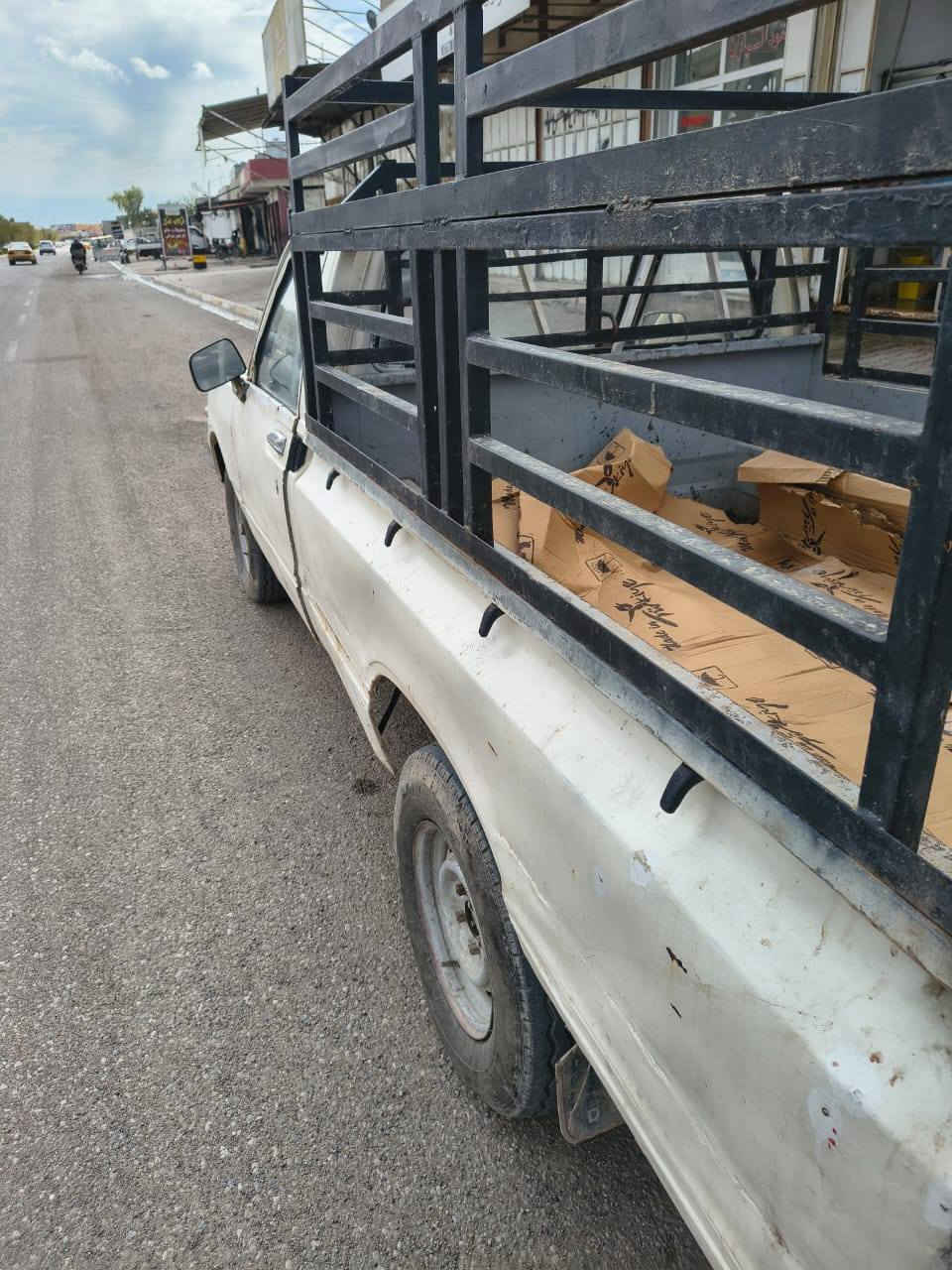 السلام عليكم متاح بيكب موديل 80 للبيع السعر14ورقة بي مجال ابيع جف اتراب بس مسؤل عن السرقة رقم الهاتف *********** مكان كركوك
