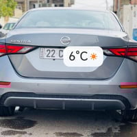 نيسان سنترا 2021  نظافة تامة ومواصفات فول عدا الفتحه  ضرر فقط  ربع بني...